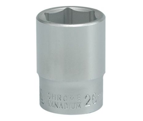 Шестигранна торцева головка 3/4" 26 мм, Yato YT-1307