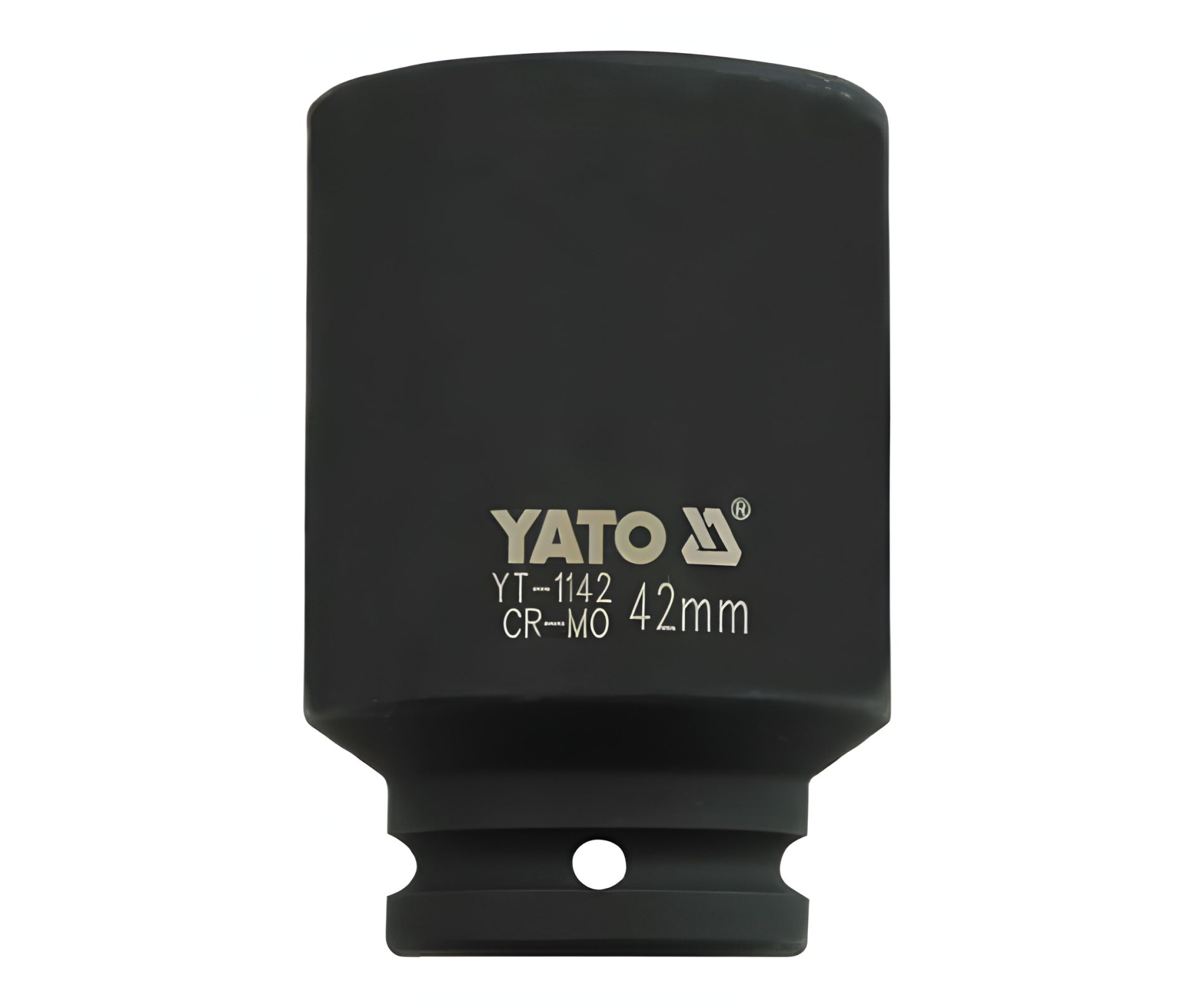 Торцева ударна головка шестигранна подовжена 3/4" 42 мм Yato YT-1142 Торцева ударна головка шестигранна подовжена 3/4" 42 мм Yato YT-1142