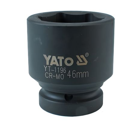 Головка торцева ударна шестигранна 1" 46 мм Yato YT-1196