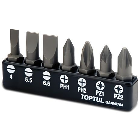 Комплект бит 1/4" TOPTUL GAAV0704