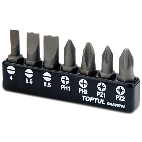 Комплект бит 1/4" TOPTUL GAAV0704