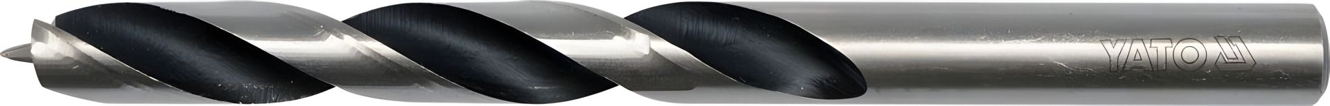 Спиральное сверло по дереву Yato 7х100 мм (YT-4354) Спиральное сверло по дереву Yato 7х100 мм (YT-4354)