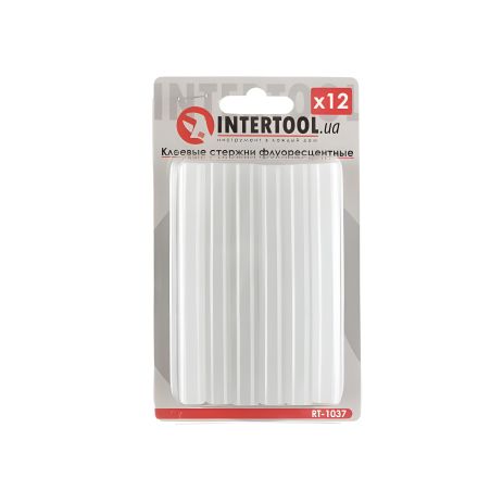 INTERTOOL RT-1037 - Комплект флуоресцентних клейових стрижнів, 11,2×100 мм, 12 шт. INTERTOOL RT-1037 - Комплект флуоресцентних клейових стрижнів, 11,2×100 мм, 12 шт.