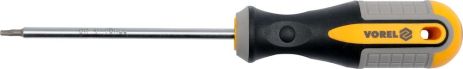 Викрутка TORX Т15х100 мм CrV Vorel 60886 Викрутка TORX Т15х100 мм CrV Vorel 60886