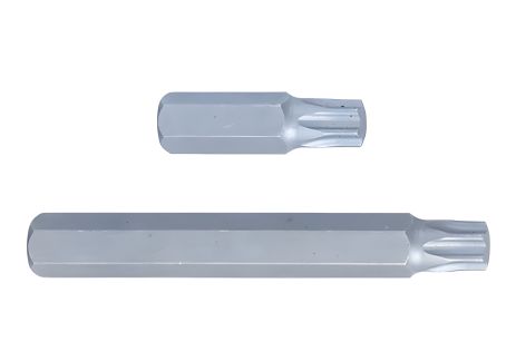 Бита торцевая 10 мм TORX T30 с отверстием L=80 мм (уп.6) KING TONY 168030U Бита торцевая 10 мм TORX T30 с отверстием L=80 мм (уп.6) KING TONY 168030U