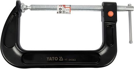 Струбцина "С" з гвинтовим затиском, швидкий затискач 85x150 мм Yato YT-64263