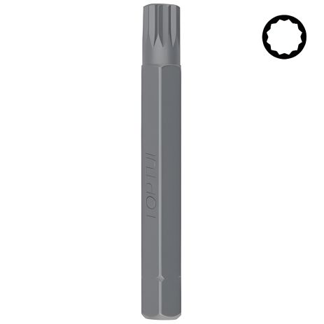 Насадка 10 мм L75 мм Spline M5 TOPTUL FSFB1205 Насадка 10 мм L75 мм Spline M5 TOPTUL FSFB1205