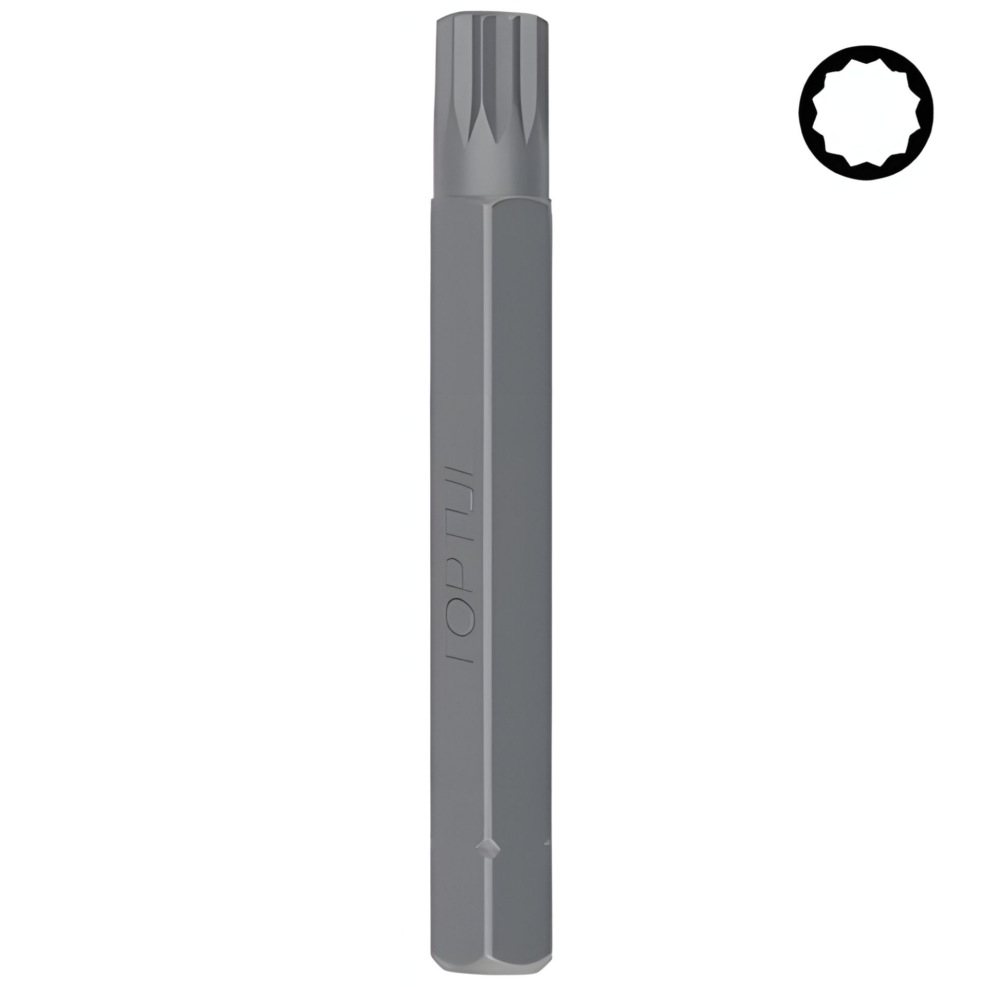 Насадка 10 мм L75 мм Spline M5 TOPTUL FSFB1205 Насадка 10 мм L75 мм Spline M5 TOPTUL FSFB1205