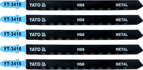 Набір пилок для електролобзика Yato YT-3416, на 21TPI