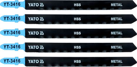 Набір пилок для електролобзика Yato YT-3416, на 21TPI
