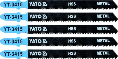 Набір пилок для електролобзика, 24-10TPI, Yato YT-3415