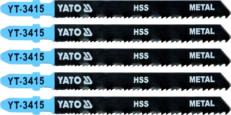 Набір пилок для електролобзика, 24-10TPI, Yato YT-3415