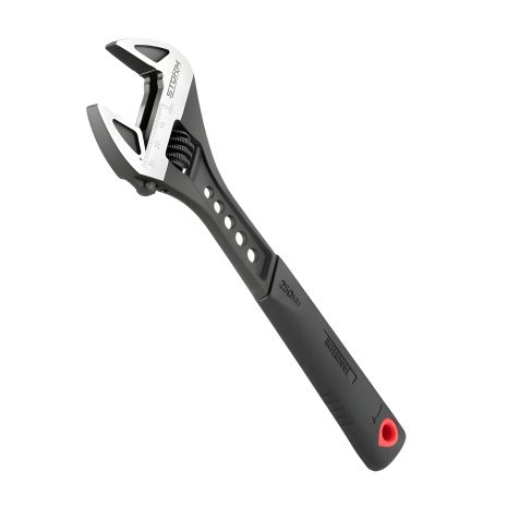 Разводной ключ 250 мм, кованый с рукояткой TPR, HRC 40-50, Cr-V, STORM INTERTOOL XT-0080 Разводной ключ 250 мм, кованый с рукояткой TPR, HRC 40-50, Cr-V, STORM INTERTOOL XT-0080