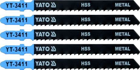 Набор пилок для электролобзика Yato YT-3411 (8TPI)