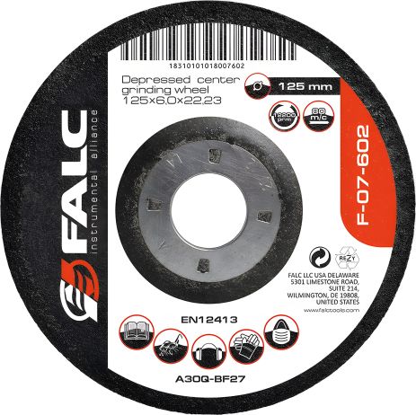 Армовані зачистні круги 150х6х22 мм (MIOL F-07-603)