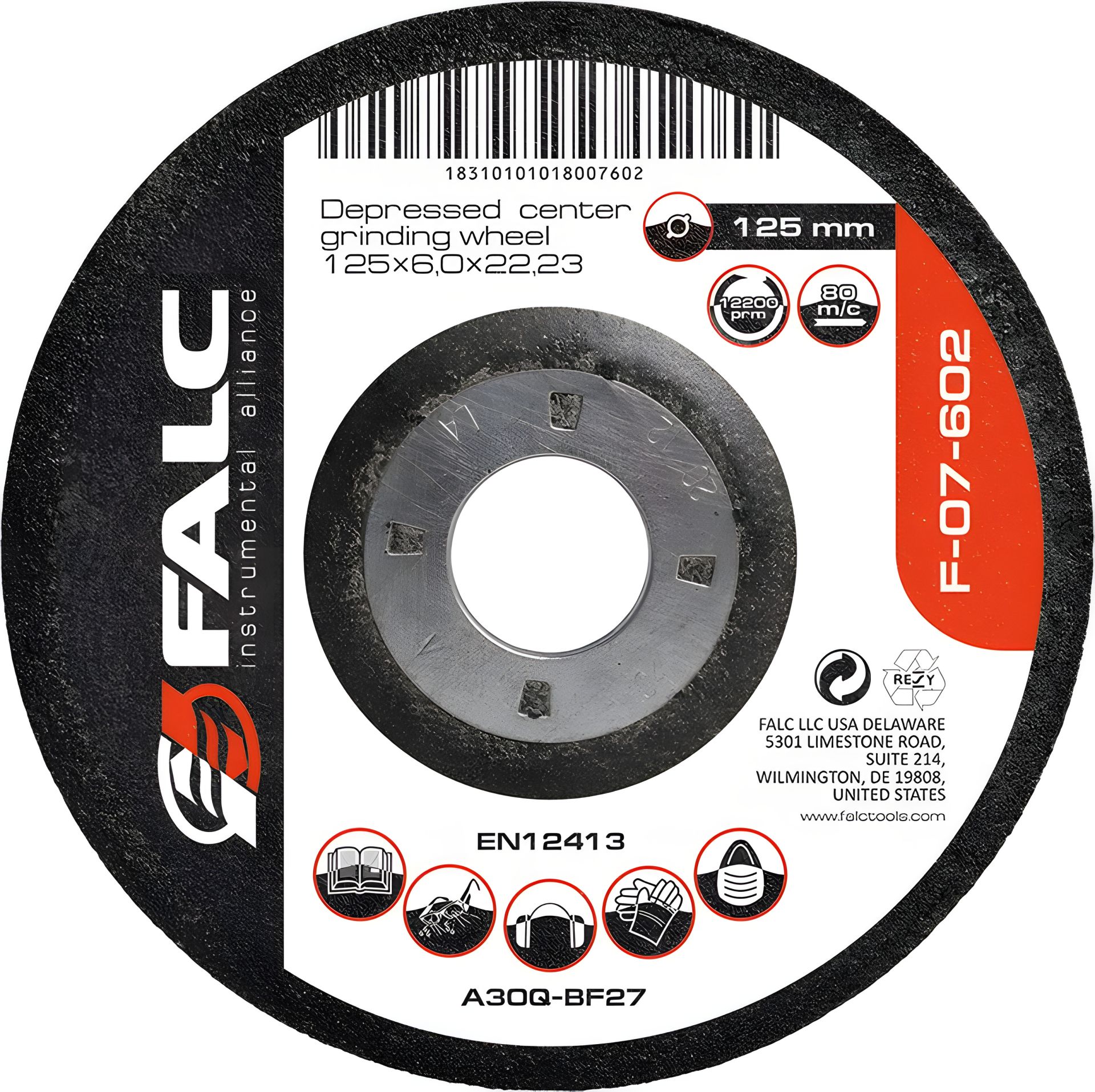 Армовані зачистні круги 150х6х22 мм (MIOL F-07-603) Армовані зачистні круги 150х6х22 мм (MIOL F-07-603)