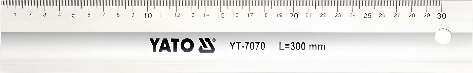 Металлическая линейка 300 мм Yato YT-7070 Металлическая линейка 300 мм Yato YT-7070
