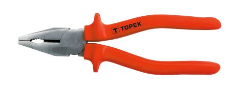 Плоскогубці Topex 32D511 180 мм комбіновані 1000 В, із сертифікатом, вуглецева сталь Плоскогубці Topex 32D511 180 мм комбіновані 1000 В, із сертифікатом, вуглецева сталь