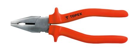 Комбинированные плоскогубцы 180 мм, 1000 В, углеродистая сталь, Topex 32D511