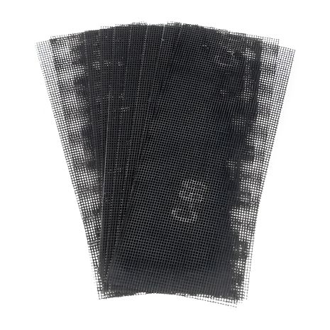 Абразивная сетка 105×280 мм, зерно K60, 10 шт., INTERTOOL KT-6006