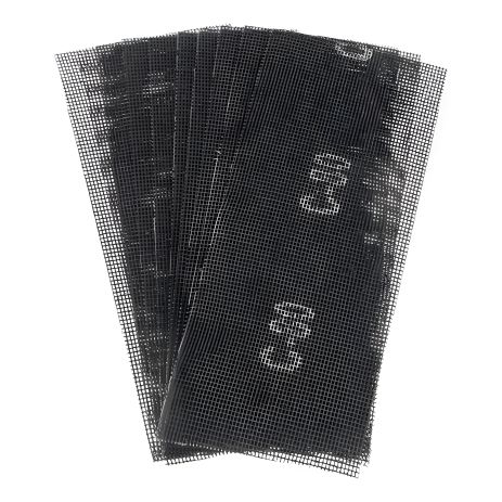 Абразивна сітка, 105×280 мм, зерно K80, 10 од. INTERTOOL KT-6008 Абразивна сітка, 105×280 мм, зерно K80, 10 од. INTERTOOL KT-6008