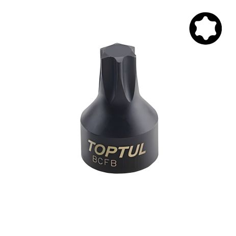 Компактная головка TORX T27 1/4" цельная TOPTUL BCFB0827 Компактная головка TORX T27 1/4" цельная TOPTUL BCFB0827