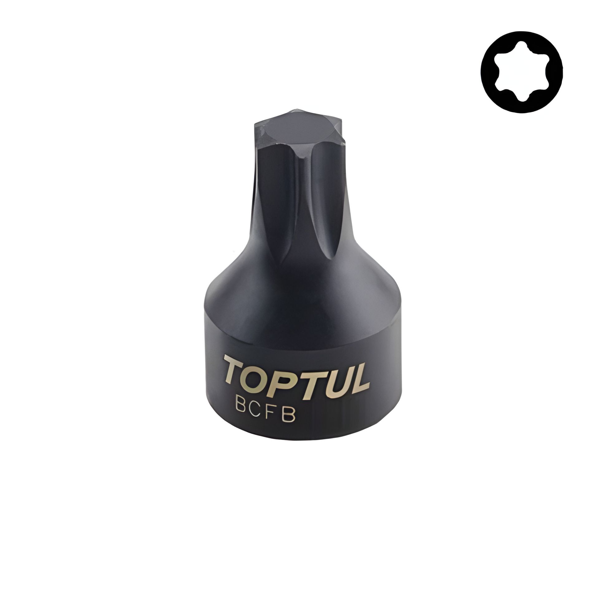Цельная головка TORX T15 1/4" TOPTUL BCFB0815 Цельная головка TORX T15 1/4" TOPTUL BCFB0815