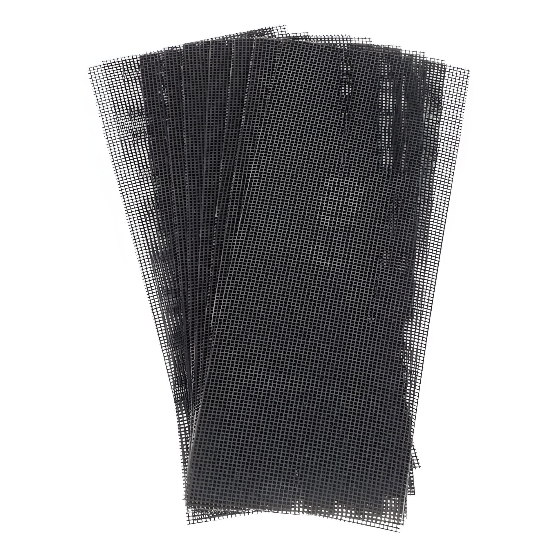 Абразивна сітка, 105×280 мм, зерно K180, 10 од. INTERTOOL KT-6018 Абразивна сітка, 105×280 мм, зерно K180, 10 од. INTERTOOL KT-6018