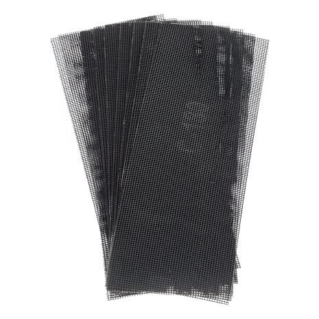 Абразивна сітка, 105×280 мм, зерно K180, 10 од. INTERTOOL KT-6018