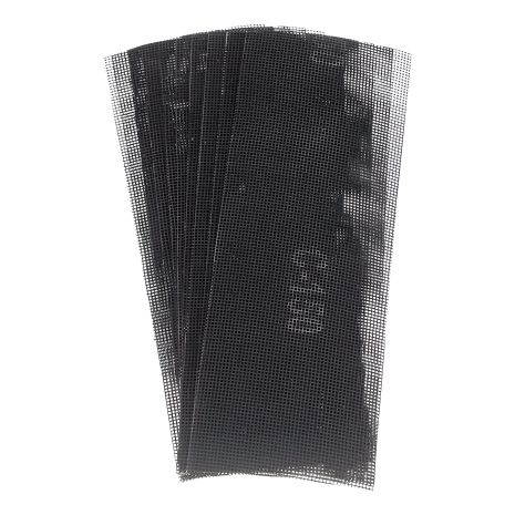 Абразивна сітка, 105×280 мм, зерно K150, 10 од. INTERTOOL KT-6015 Абразивна сітка, 105×280 мм, зерно K150, 10 од. INTERTOOL KT-6015