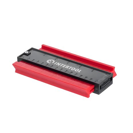 Викрійка для контуру 150 мм, ABS, з фіксатором INTERTOOL MT-0015