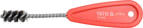 Щітка для очищення труб внутрішнього діаметра 15 мм Yato YT-63701