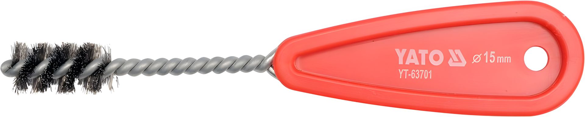 Щітка для очищення труб внутрішнього діаметра 15 мм Yato YT-63701 Щітка для очищення труб внутрішнього діаметра 15 мм Yato YT-63701