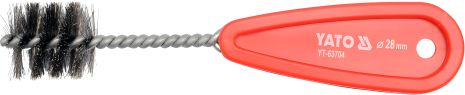 Дротяна ручна щітка для труб до 28 мм Yato YT-63704 Дротяна ручна щітка для труб до 28 мм Yato YT-63704