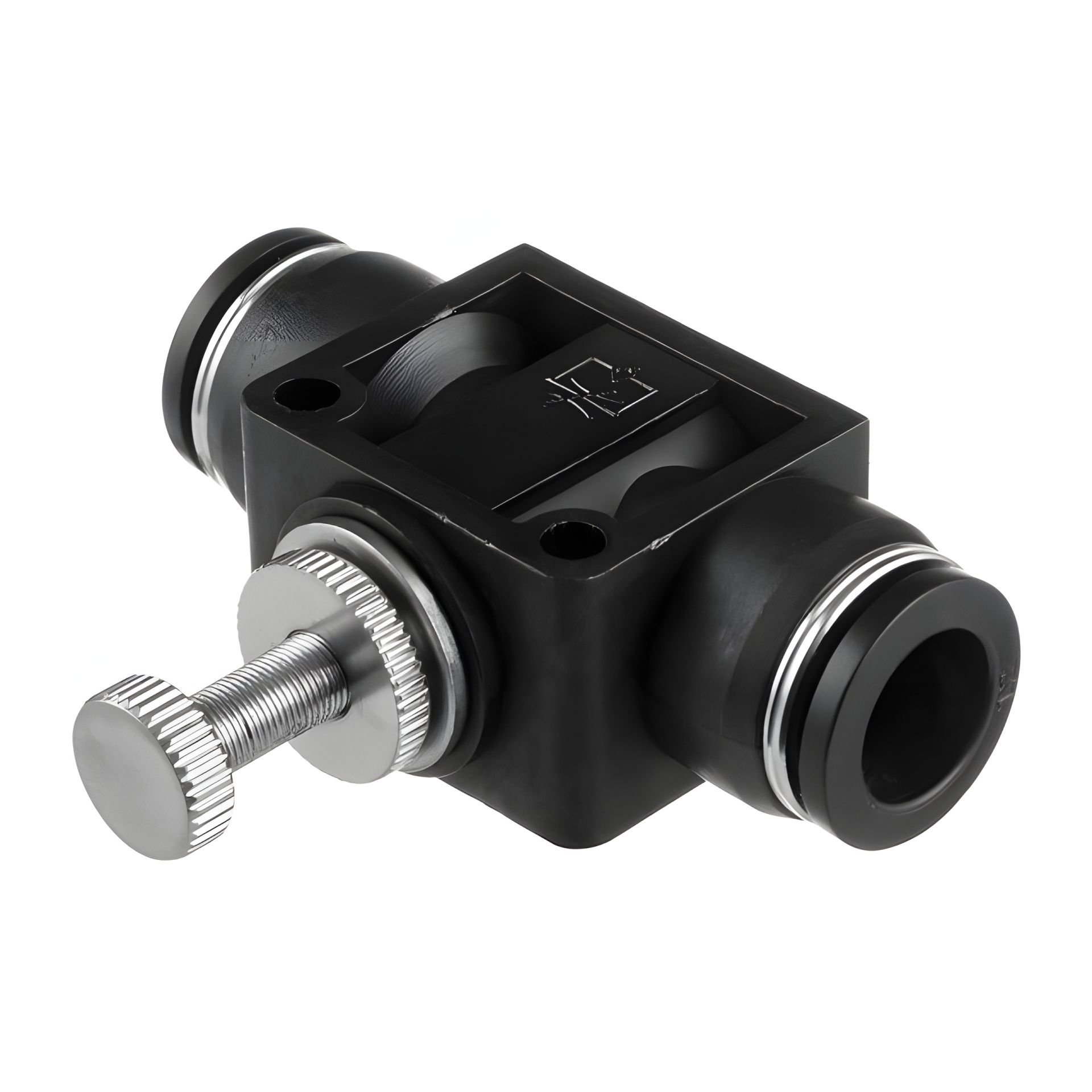 Прямое цанговое соединение с регулятором для шлангов 12×12 мм INTERTOOL PT-2399 Прямое цанговое соединение с регулятором для шлангов 12×12 мм INTERTOOL PT-2399