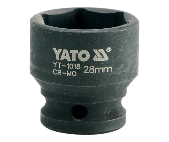 Головка торцевая ударная шестигранная 1/2" 28 мм Yato YT-1018 Головка торцевая ударная шестигранная 1/2" 28 мм Yato YT-1018