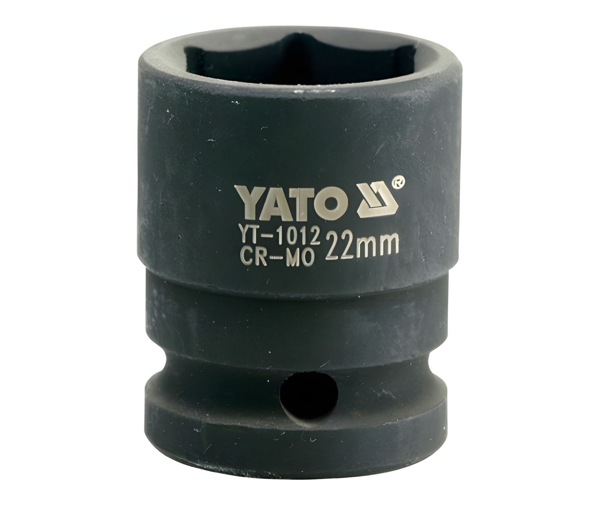 Головка торцевая ударная шестигранная 1/2" 22 мм Yato YT-1012 Головка торцевая ударная шестигранная 1/2" 22 мм Yato YT-1012