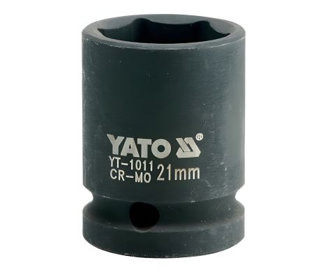 Головка торцевая ударная шестигранная 1/2" 21 мм Yato YT-1011