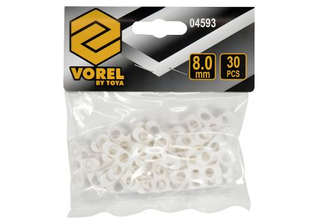 Дистанционные крестики для плитки и клинкера тип Т, толщина - 8 мм, уп. 30 шт. Vorel 04593 Дистанционные крестики для плитки и клинкера тип Т, толщина - 8 мм, уп. 30 шт. Vorel 04593