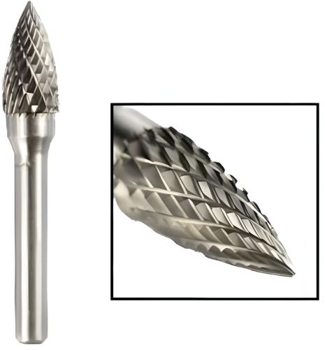 Гостра опукла конусна шарошка 12 мм, ZHWEI Z-GX12 Гостра опукла конусна шарошка 12 мм, ZHWEI Z-GX12