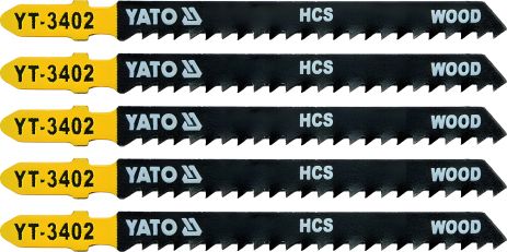 Пилок набір для електролобзика 8TPI Yato YT-3402