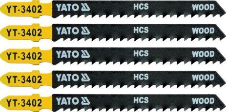 Набор пилок для электролобзика 8TPI Yato YT-3402