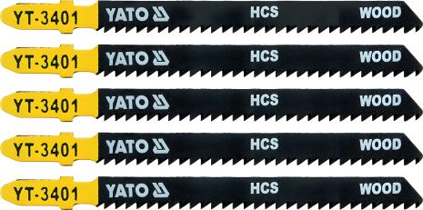 Пилок набір для електролобзика 10TPI Yato YT-3401