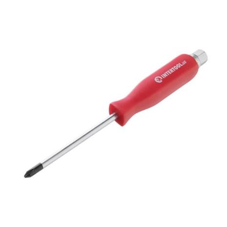 Викрутка ударна PH 2*100мм, CrV INTERTOOL HT-0487