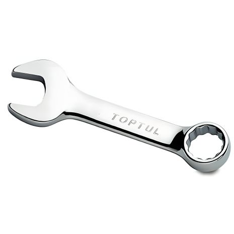 Укорочений ключ комб. 10 мм (полірований) TOPTUL AAAF1010