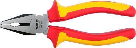 Плоскогубцы универсальные 160 мм VDE Yato YT-21151 Плоскогубцы универсальные 160 мм VDE Yato YT-21151