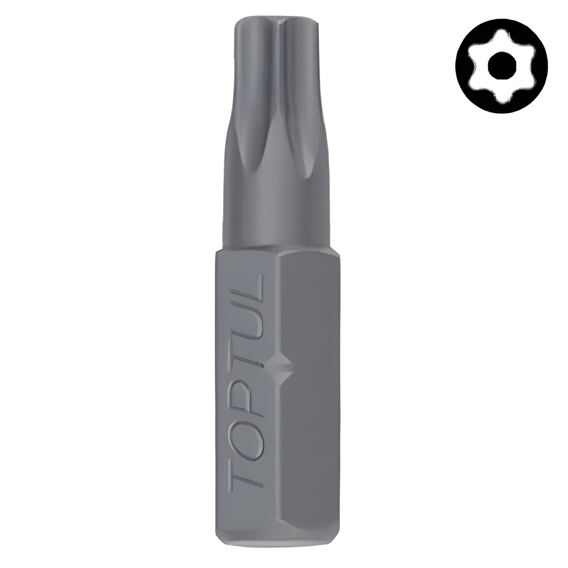 Насадка TORX T25 з отвором TOPTUL FSGA0825, 1/4", 25 мм Насадка TORX T25 з отвором TOPTUL FSGA0825, 1/4", 25 мм