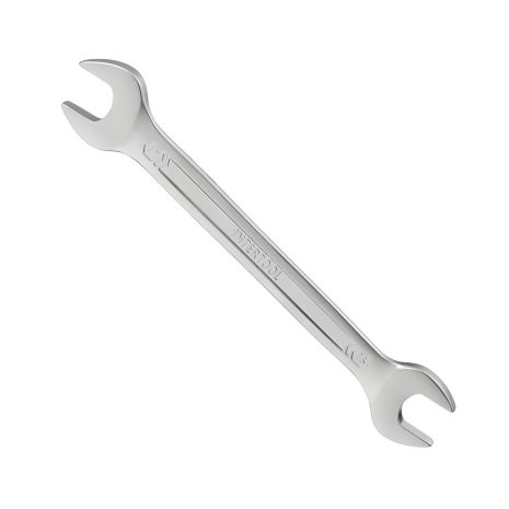 Рожковый ключ, 16-17 мм, Cr-V, сатин-хром, DIN3110, STORM INTERTOOL XT-1116