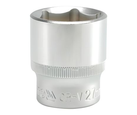 Торцева головка 27 мм Yato YT-1218 шестигранна 1/2"