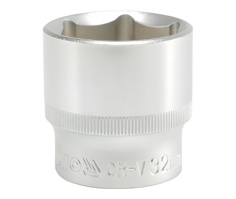 Шестигранна торцева головка 1/2" 32 мм Yato YT-1220